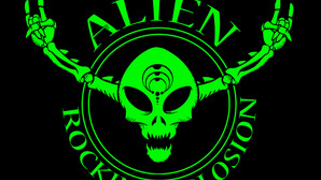 alien rockin' explosion