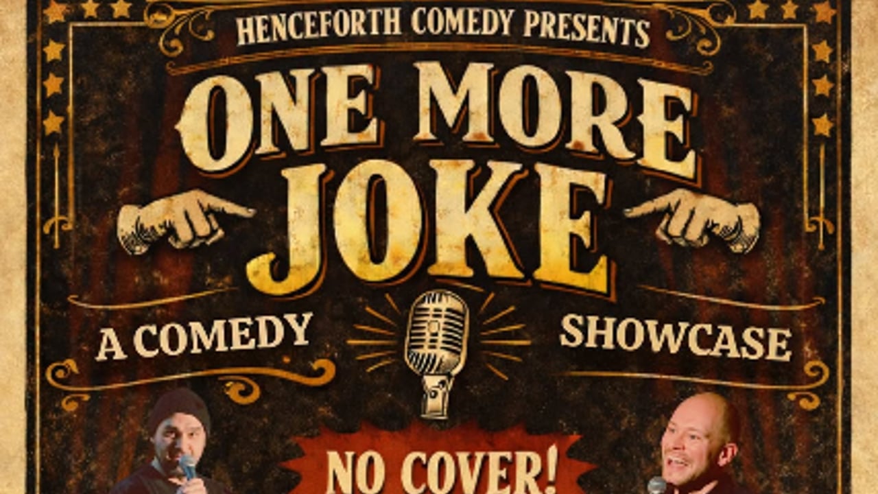 Secret Society Comedy Presents: One More Joke