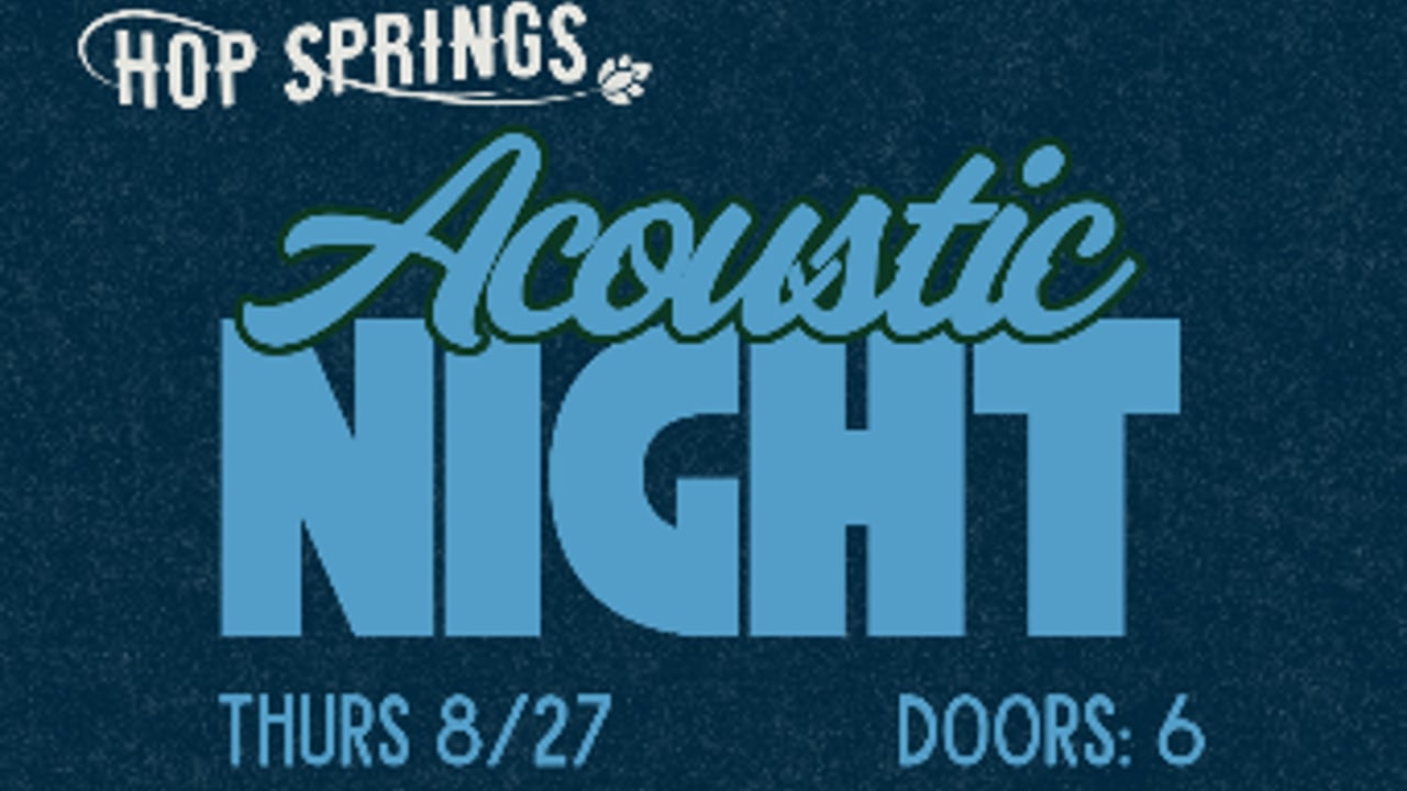 Acoustic Night with Derek Cole & Hunter Dworak