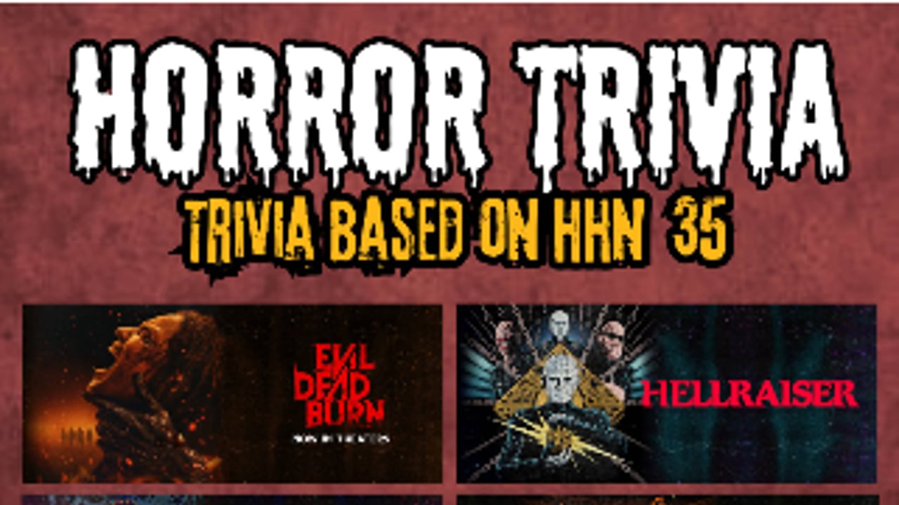 FREE Horror Trivia (Halloween Horror Nights Edition)
