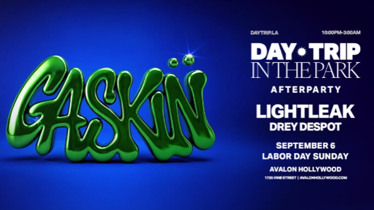 Day Trip In The Park Afterparty: Gaskin