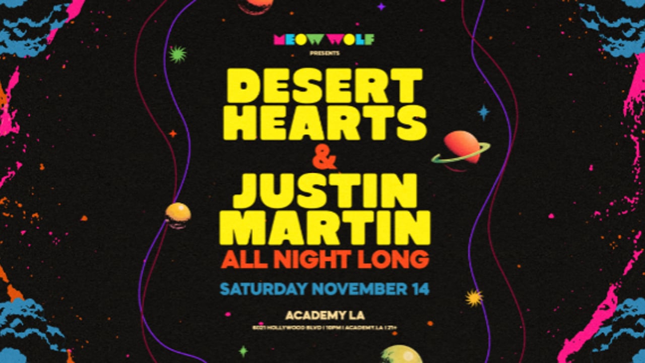 Desert Hearts x Justin Martin: All Night Long