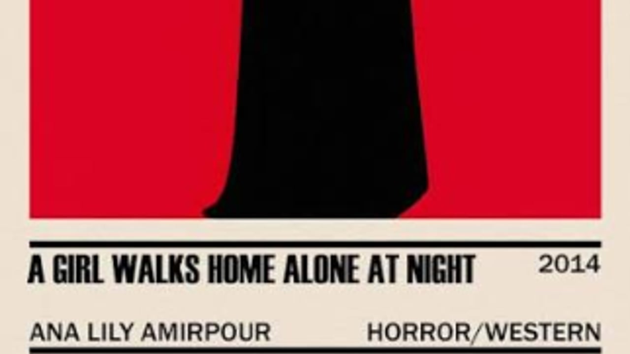 Free spooky movie night- A Girl Walks Home Alone at Night (2014)