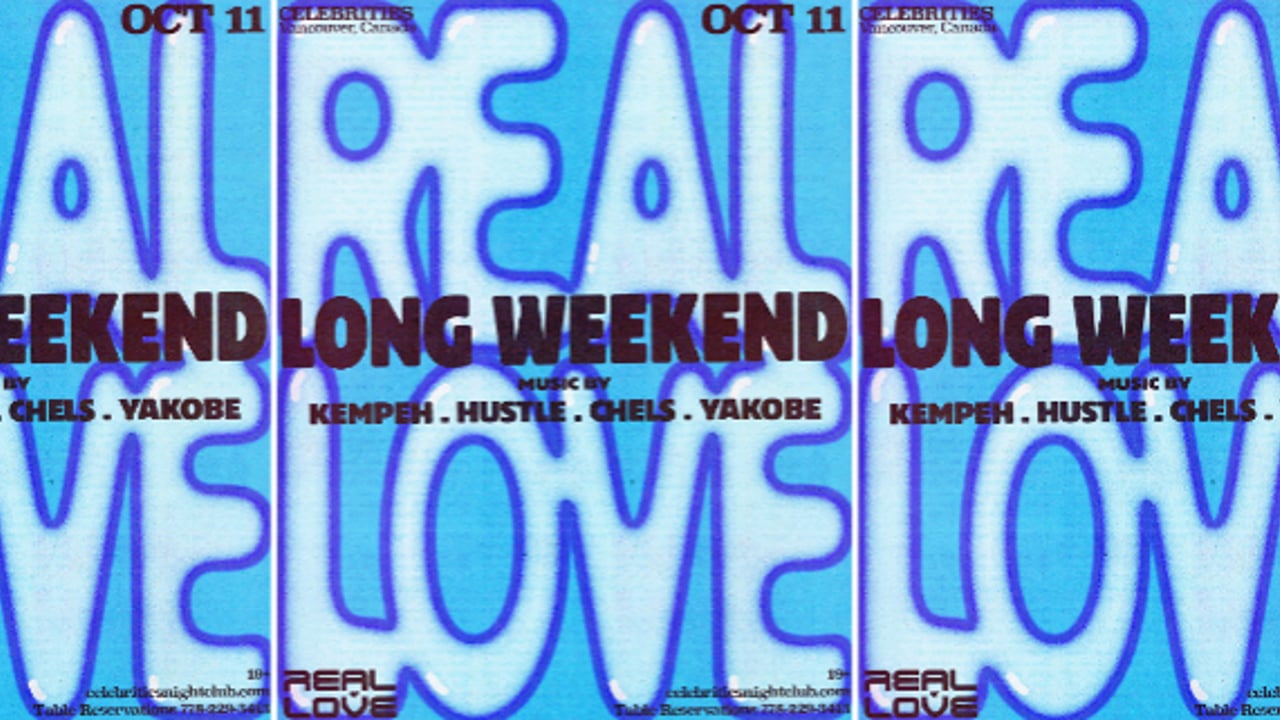 REAL LOVE LONG WEEKEND
