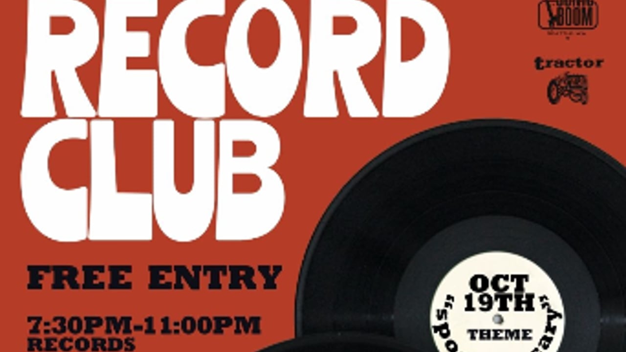 Tractor Tavern & Sonic Boom Record Club