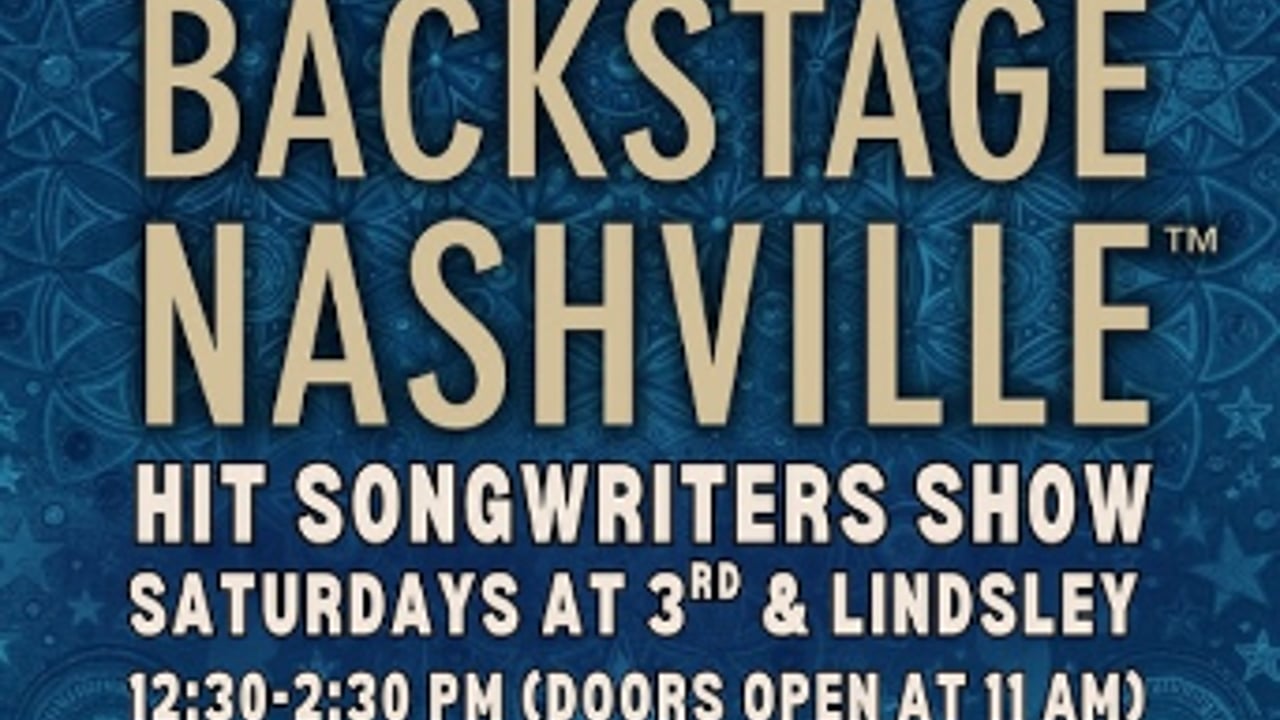 BACKSTAGE NASHVILLE! DAYTIME HIT SONGWRITERS SHOW