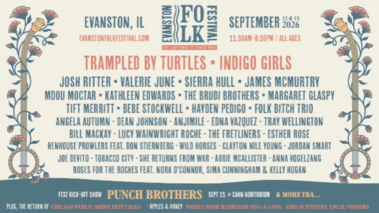 Evanston Folk Festival 2026 (2-Day Pass)