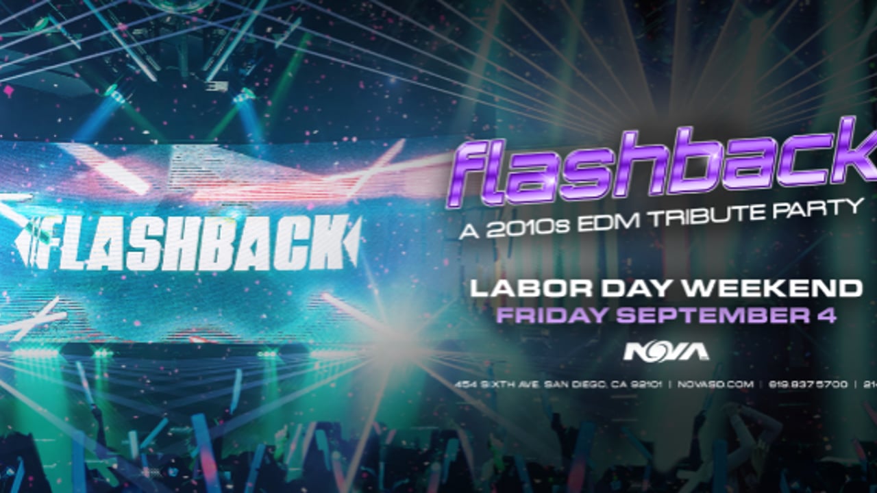 Flashback: A 2010s EDM Tribute Party