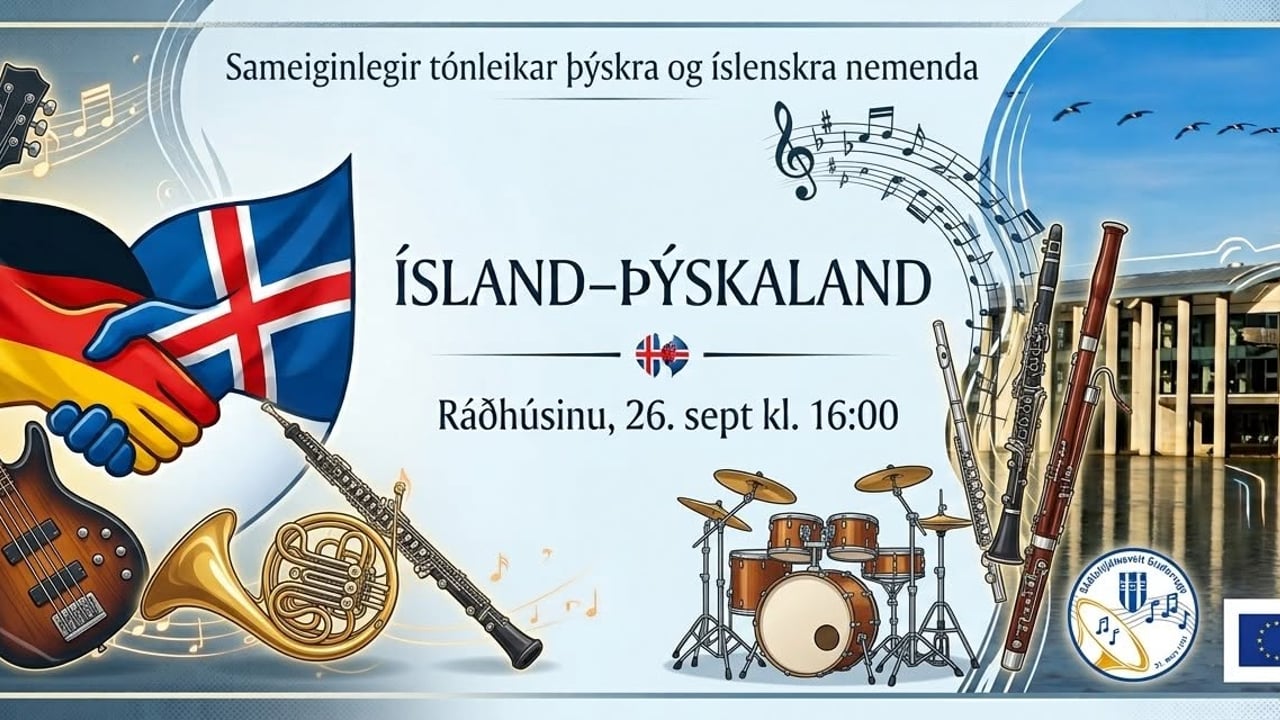Hljóðbrúin - Sameiginlegur tónleikar þýskra og íslenska nemenda