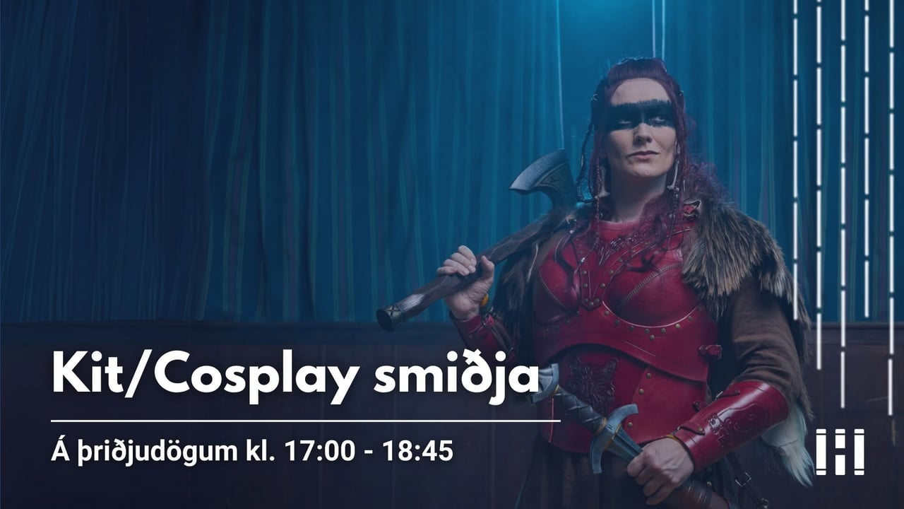 Kit/Cosplay - Sauma- og hönnunasmiðja á Bókasafni Hafnarfjarðar