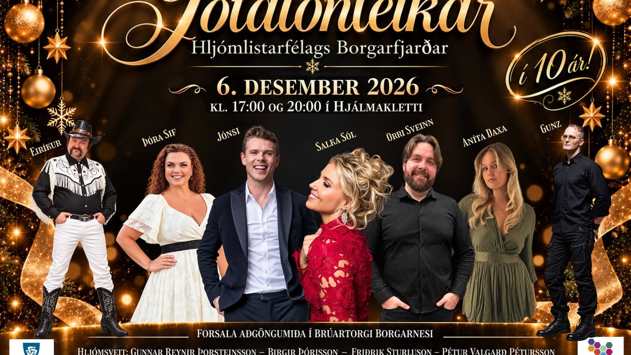Jólatónleikar Hljómlistarfélags Borgarfjarðar 2026