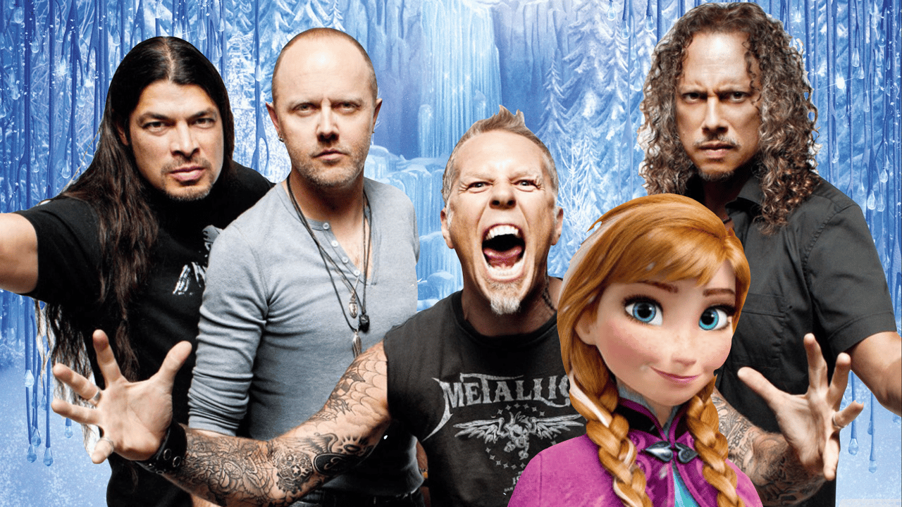 Anna from Frozen Joins Metallica