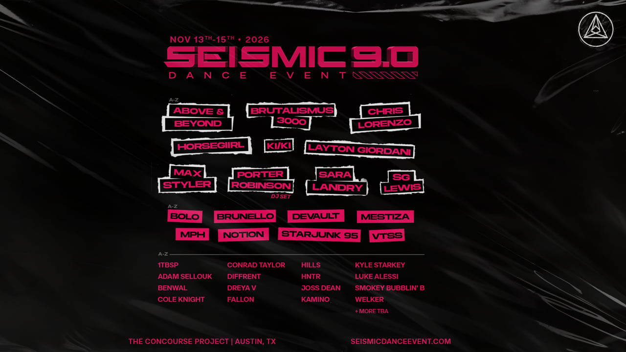 Seismic Dance Event 9.0