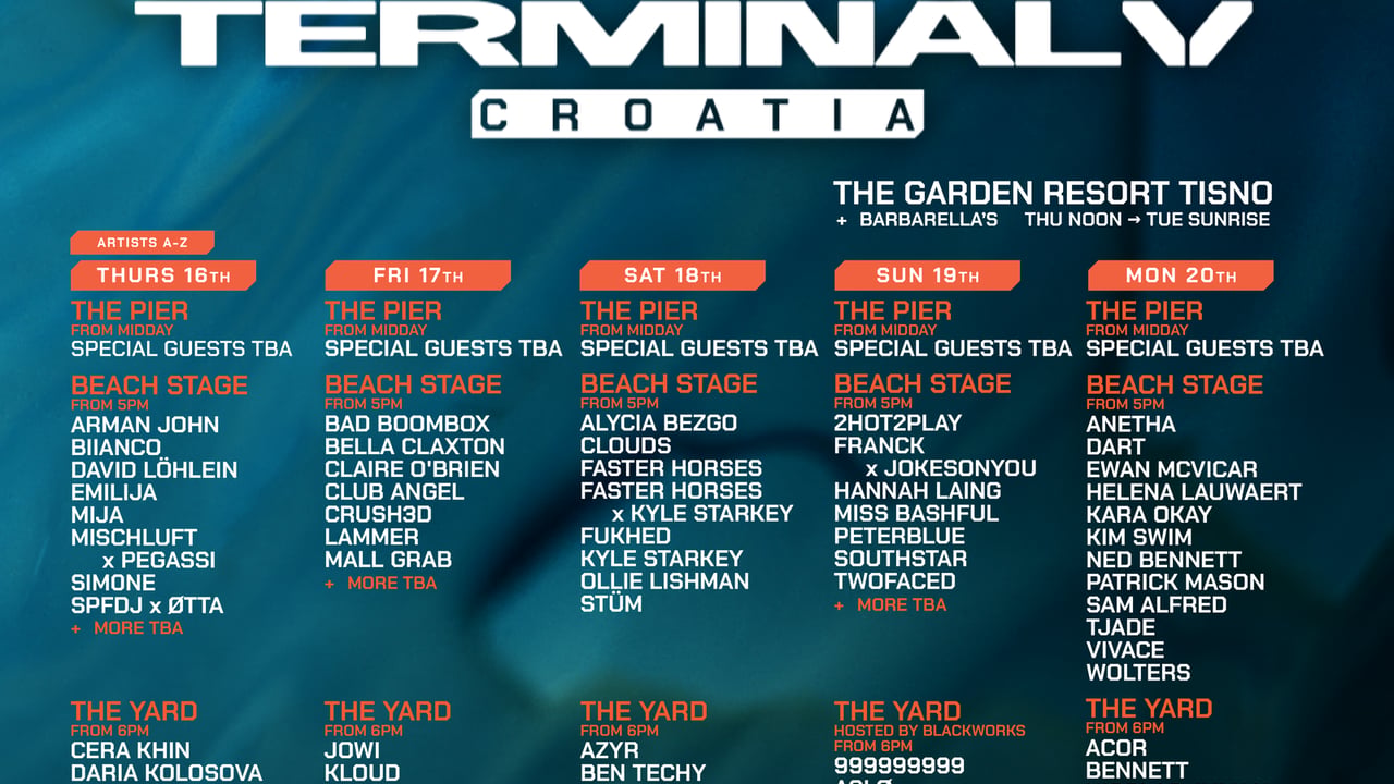 Terminal V Croatia 2026