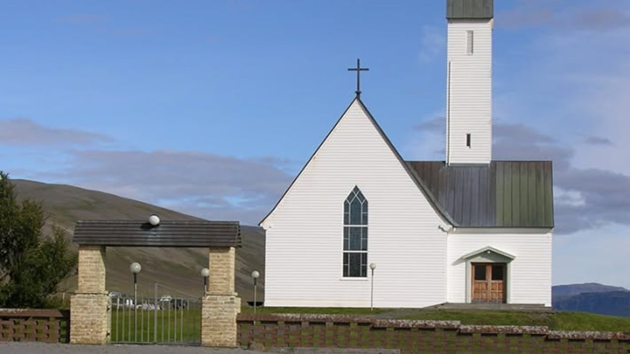 Hallgrim's Church in Hvalfjord