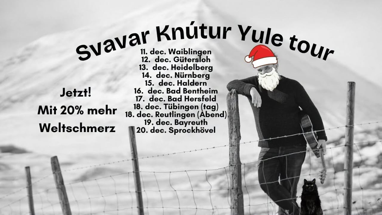 Svavar Knútur Yule trip