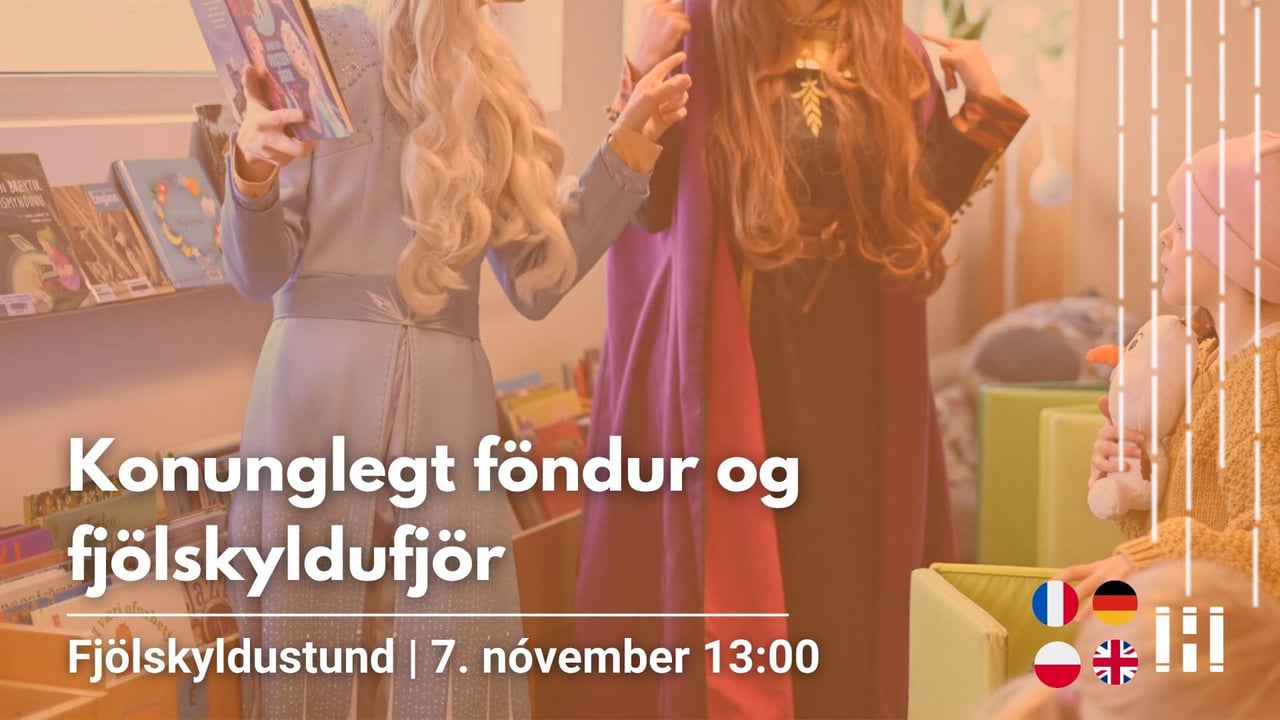 Konunglegt föndur | Fjölskyldustund