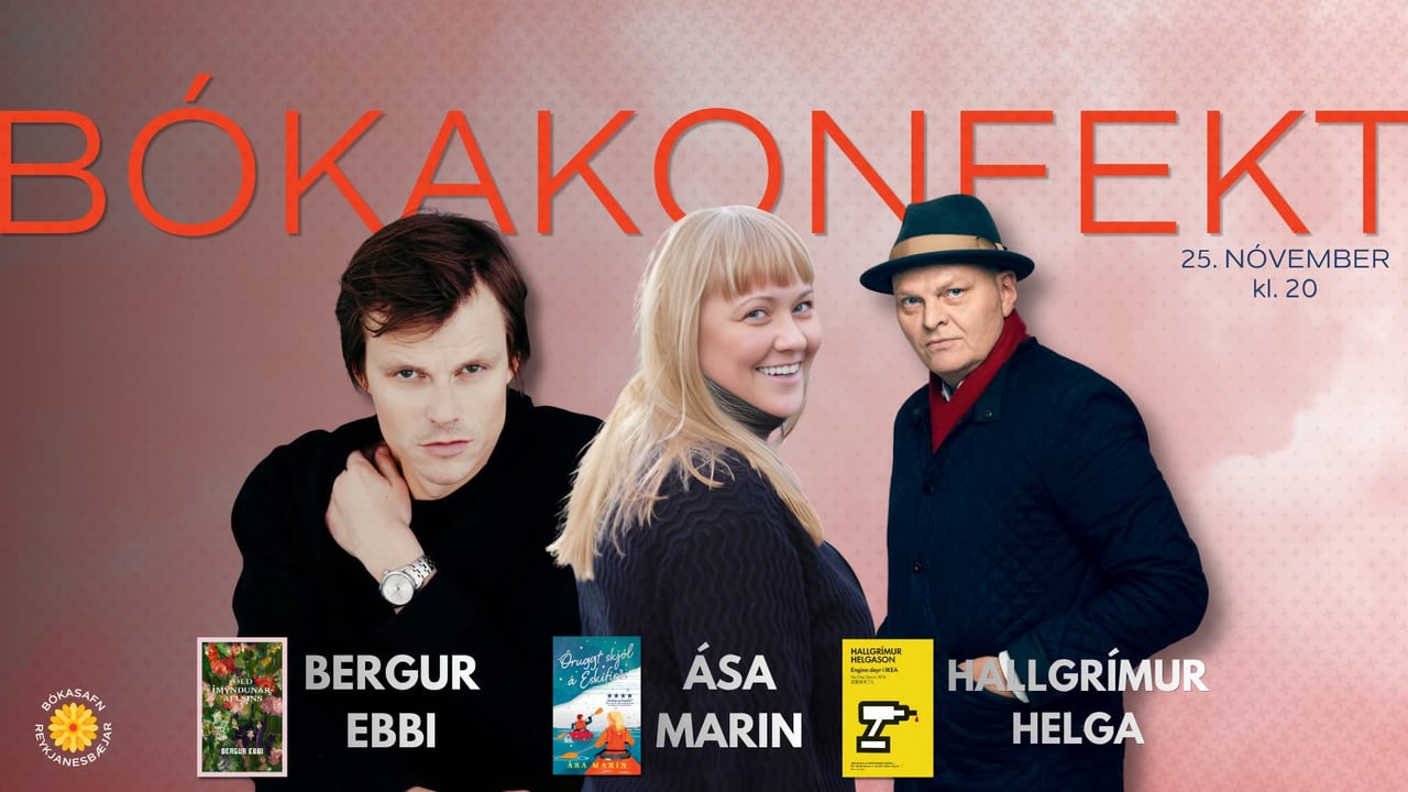 Bókakonfekt - höfundakvöld