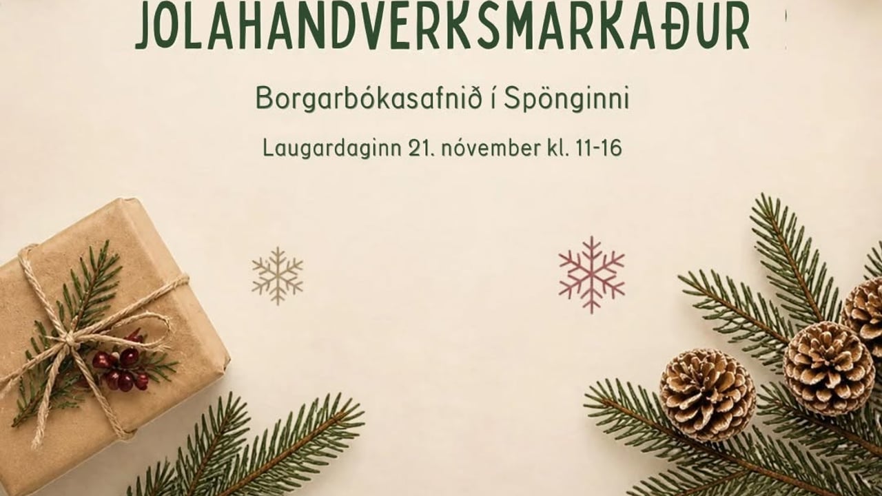 Jólahandverksmarkaður í Spönginni