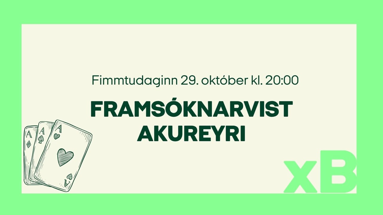 Framsóknarvist - Akureyri