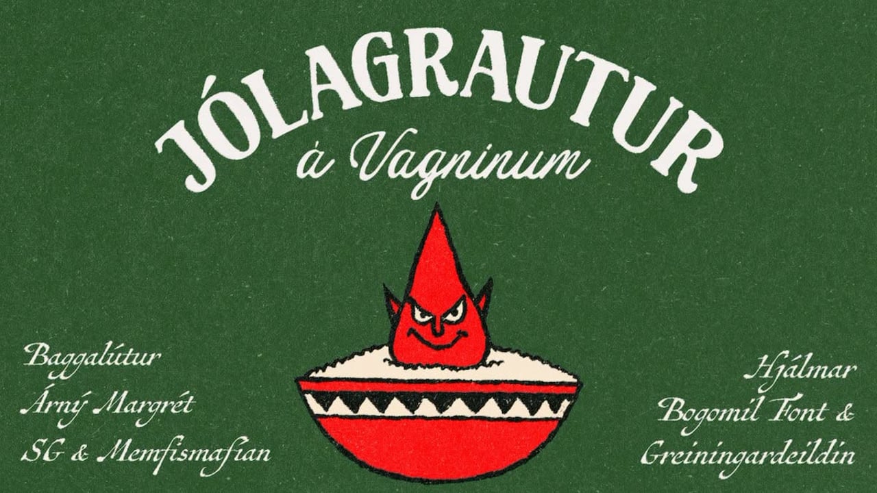 Jólagrautur á Vagninum - Tónleikur - Jól - Upphitun - Skemmtun.