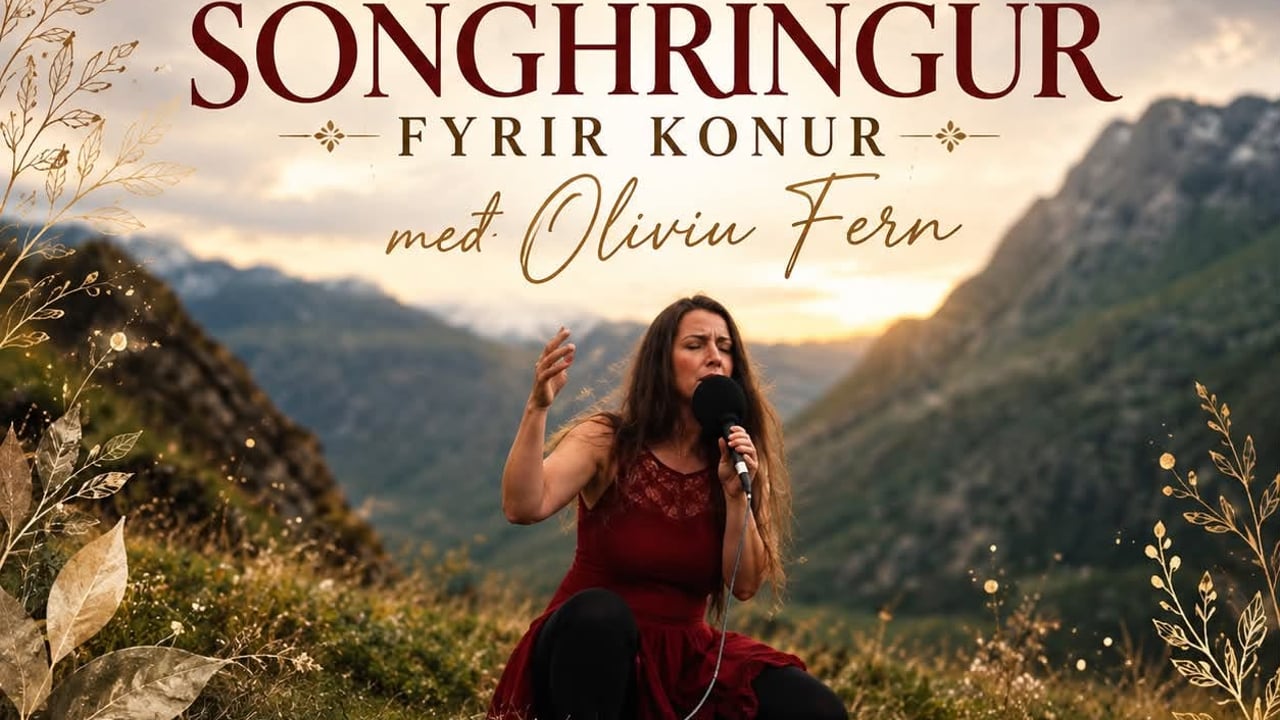 Sönghringur fyrir konur 17. okt kl 13-15 á Mama Reykjavík