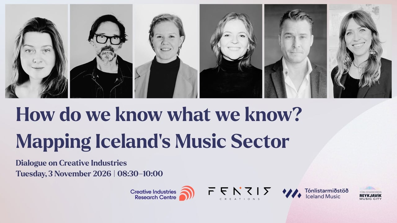 How do we know what we know? Mapping Iceland's Music Sector - Dialogue on Creative Industries