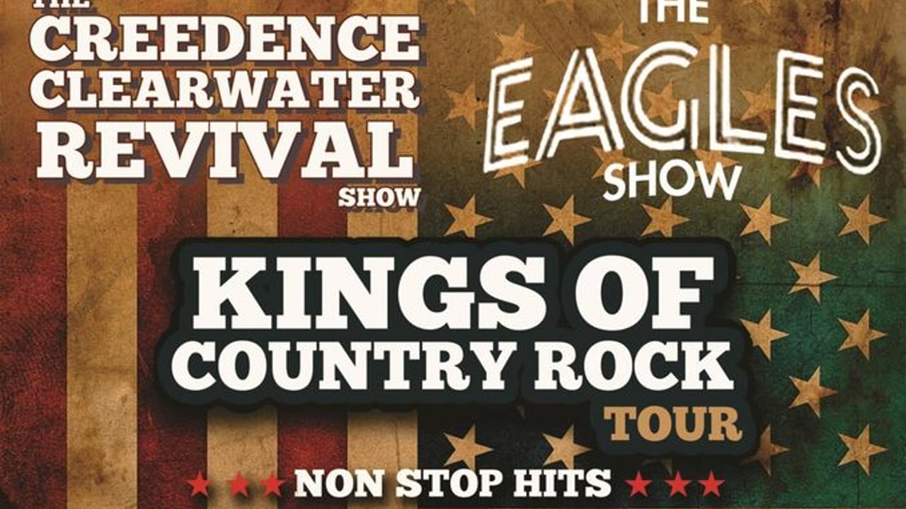 THE KINGS OF COUNTRY ROCK EAGLES vs CREEDENCE