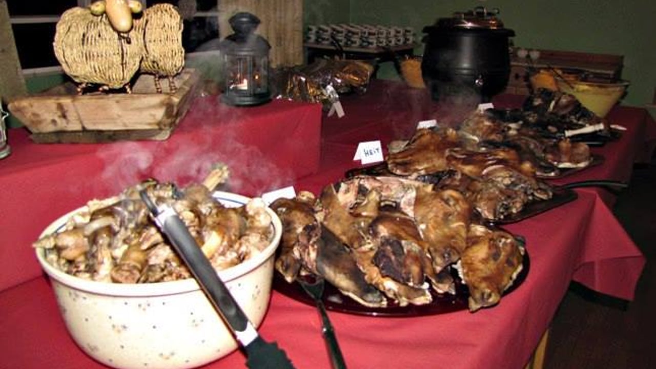 Sviðaveisla í Sævangi
