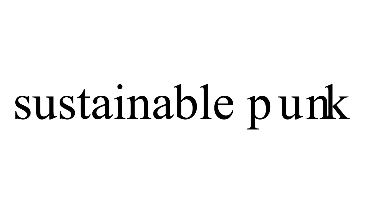 Sustainable Punk