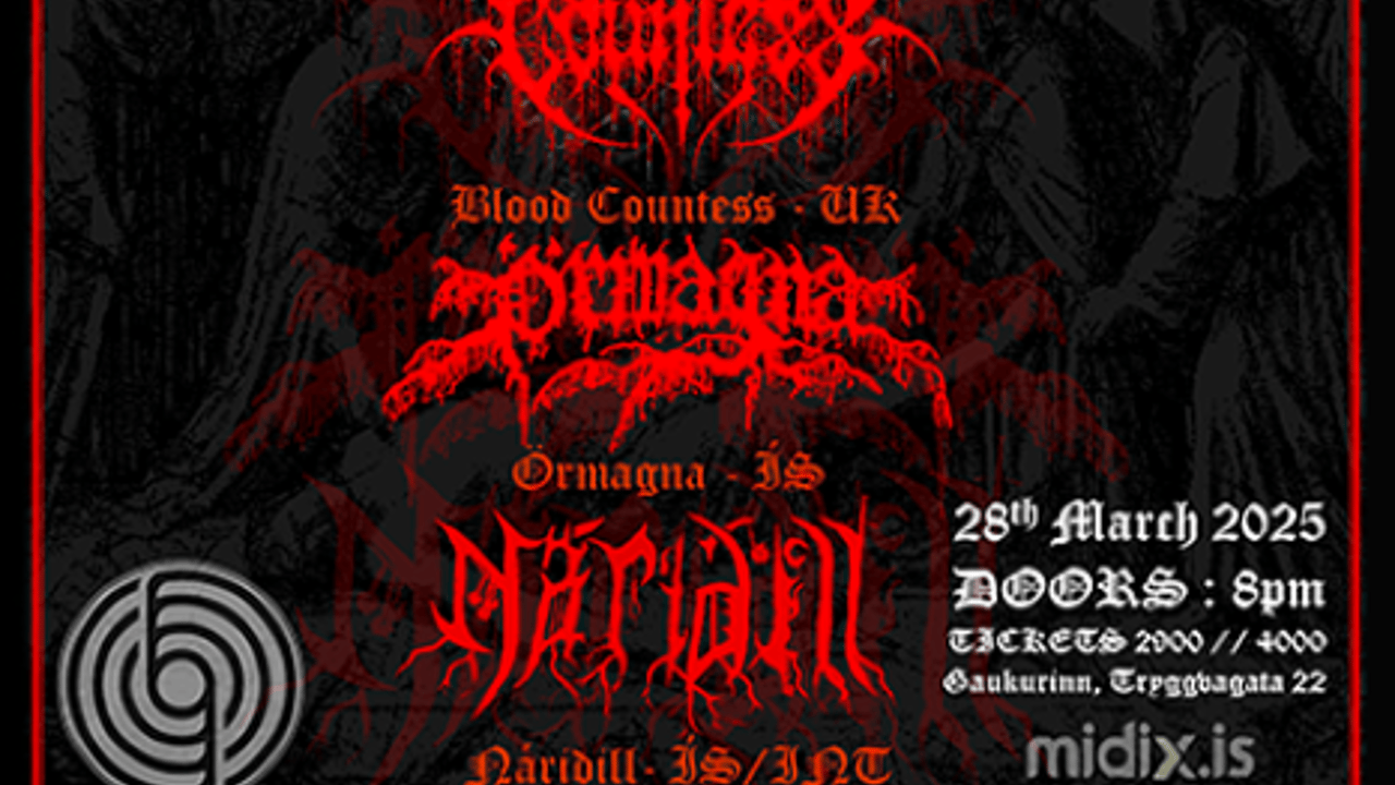 NÁRIÐILL PRESENTS…