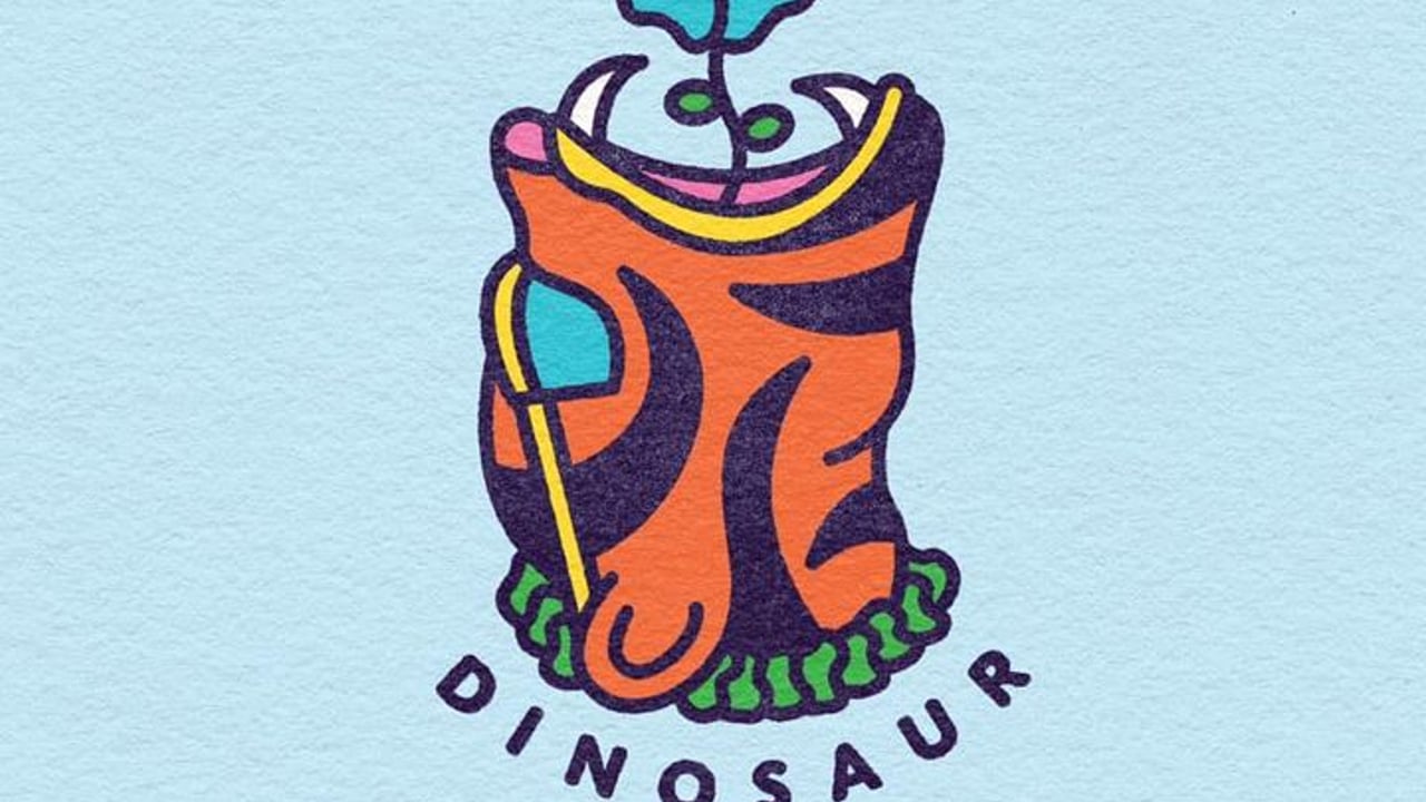 Chalk Dinosaur