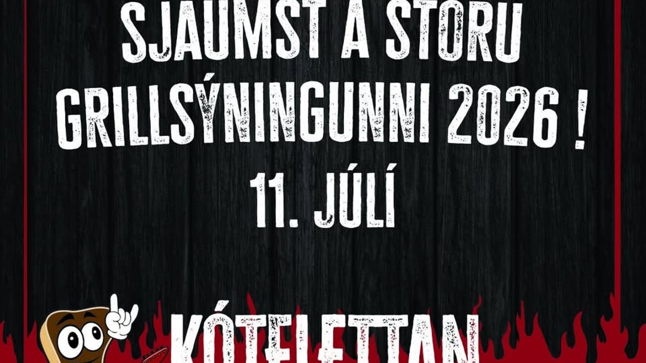 Stóra Grillsýningin 2026 á Kótelettunni BBQ Festival - FRÍTT INN