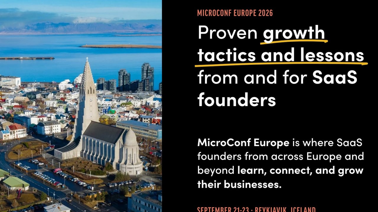 MicroConf Europe 2026