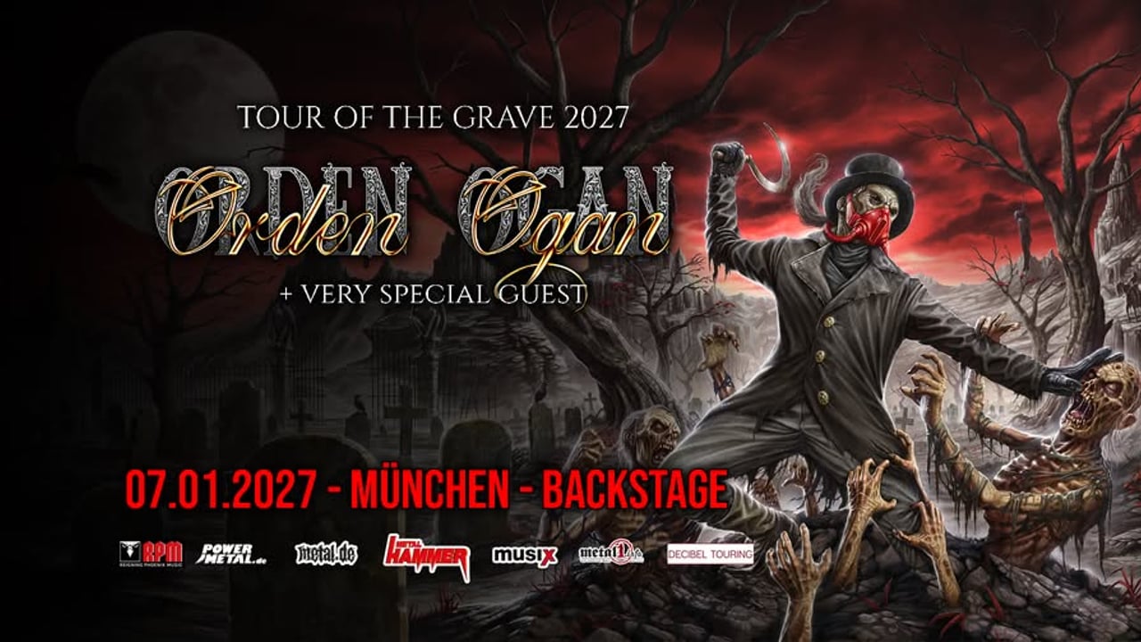 ORDEN OGAN Tour of the Grave München