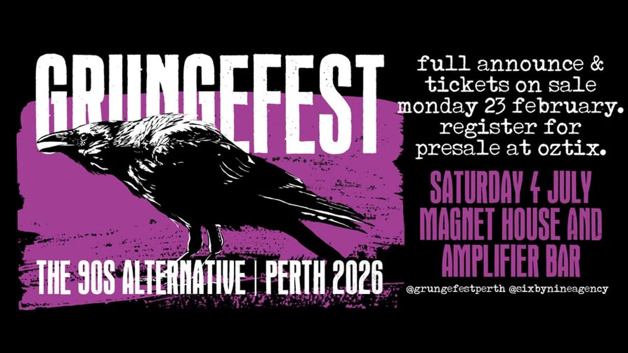 GRUNGEFEST 2026 | "The 90s Alternative" | Magnet House & Amplifier, PERTH, WA