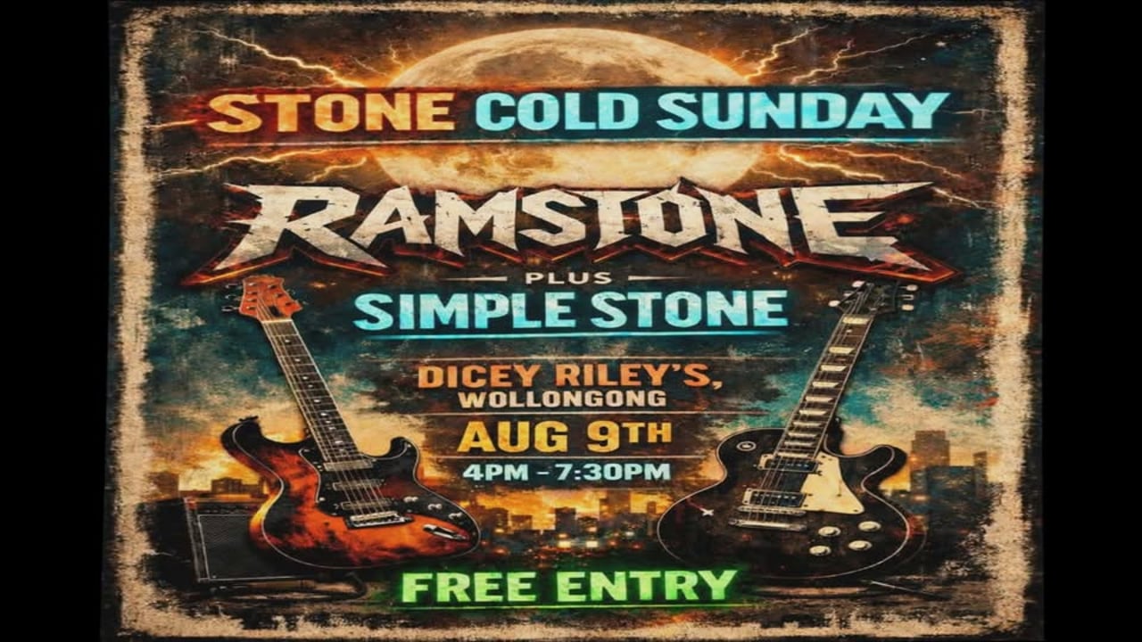 STONE COLD SUNDAY // RAMSTONE + SIMPLE STONE @ Dicey Riley's