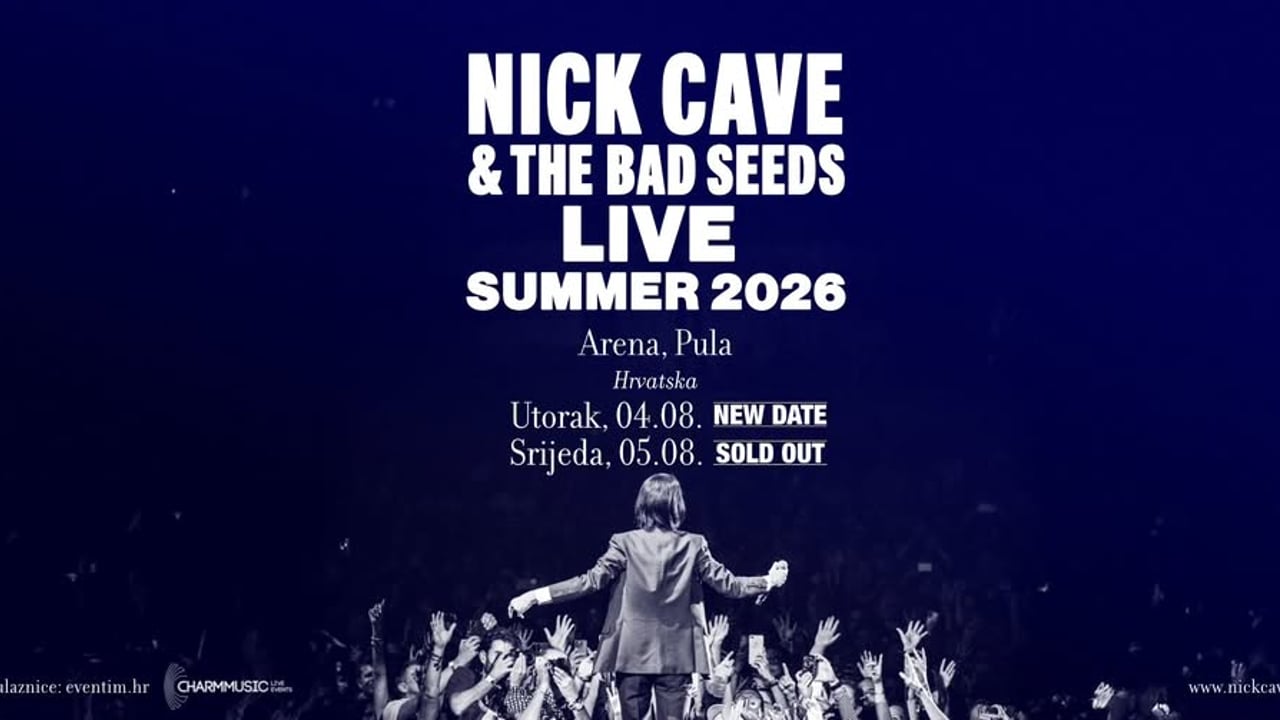 Nick Cave & The Bad Seeds I 4. i 5. kolovoza I Arena, Pula