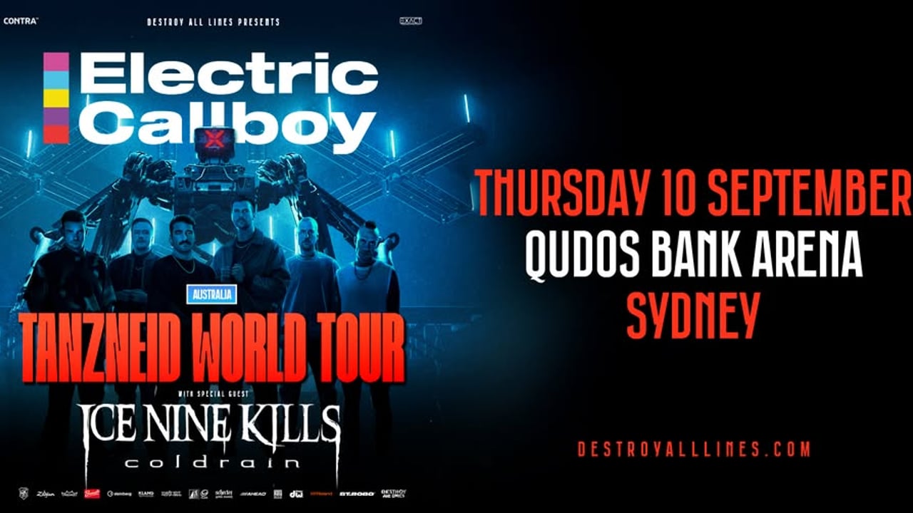 Electric Callboy // Sydney // Tanzneid World Tour // Qudos Bank Arena // LIC AA 