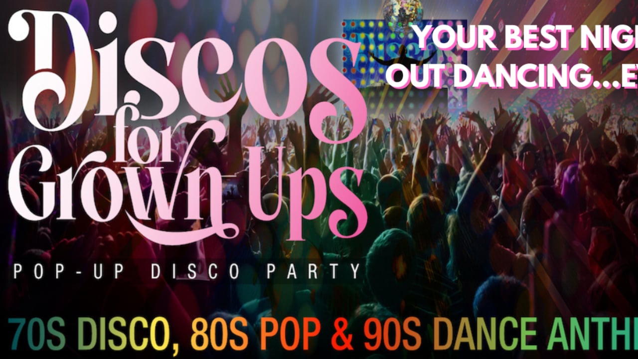 Christmas Daytime Disco Party for Grown Ups