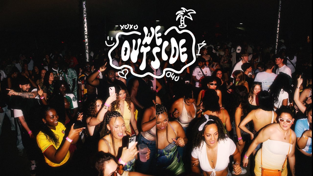 WE OUTSIDE - BEACH OPEN AIR / JERSEY & FLAG PARTY