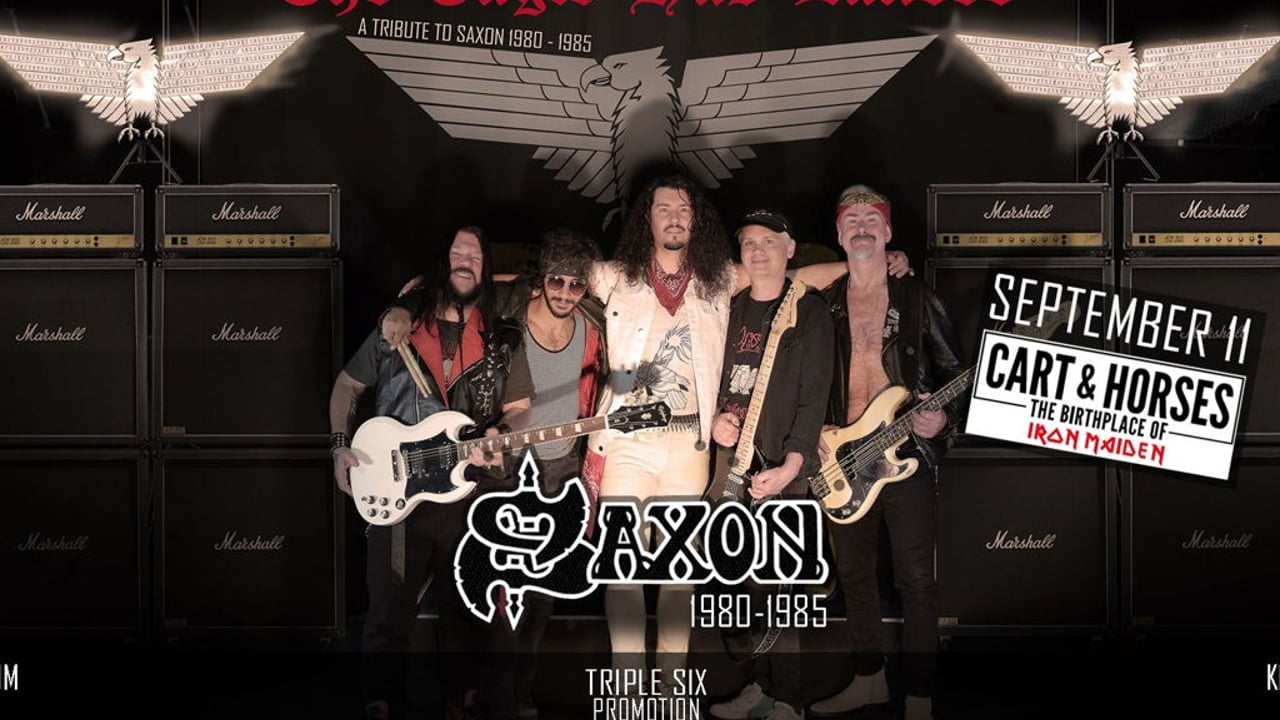 THE EAGLE HAS LANDED - SAXON TRIBUTE