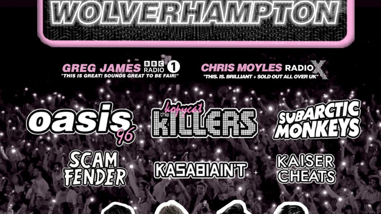 Tribute Festival - Killers v Fender v Monkeys v Oasis v Kasabian v Kaiser