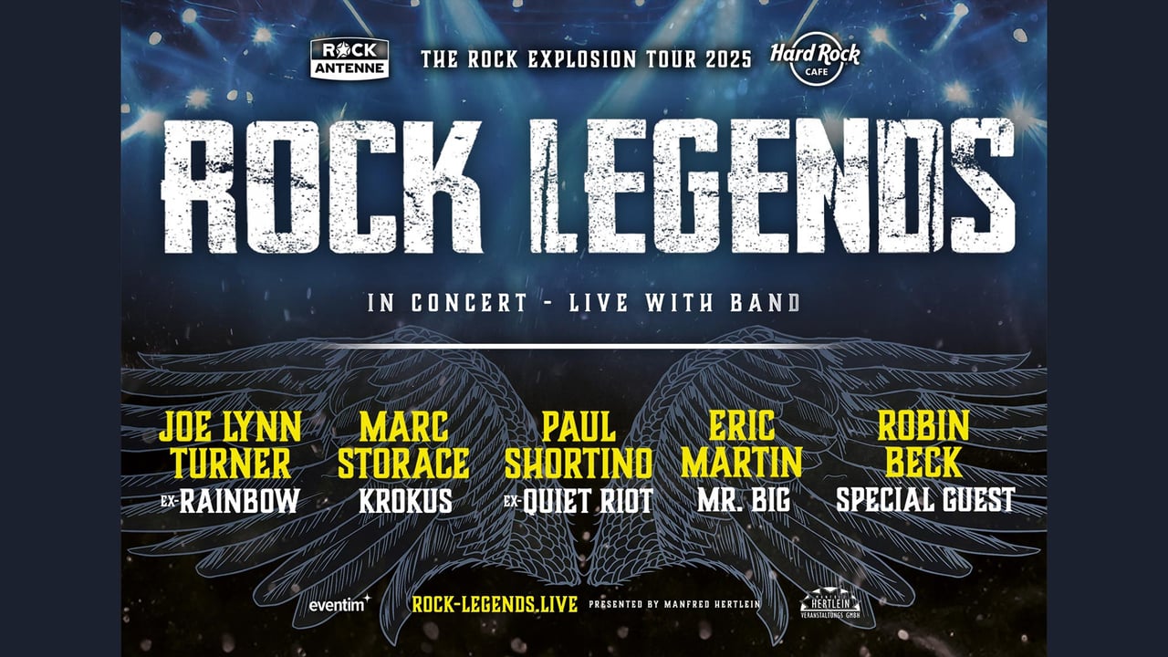 QUEEN-AC/DC-ZZTOP-TRIBUTE ROCK LEGENDS