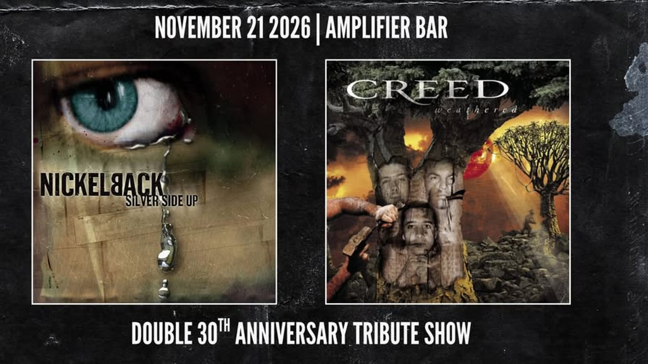 NICKELBACK 'Silver Side Up' x CREED 'Weathered' - Double 30th Anniversary Tribute Show | Amplifier
