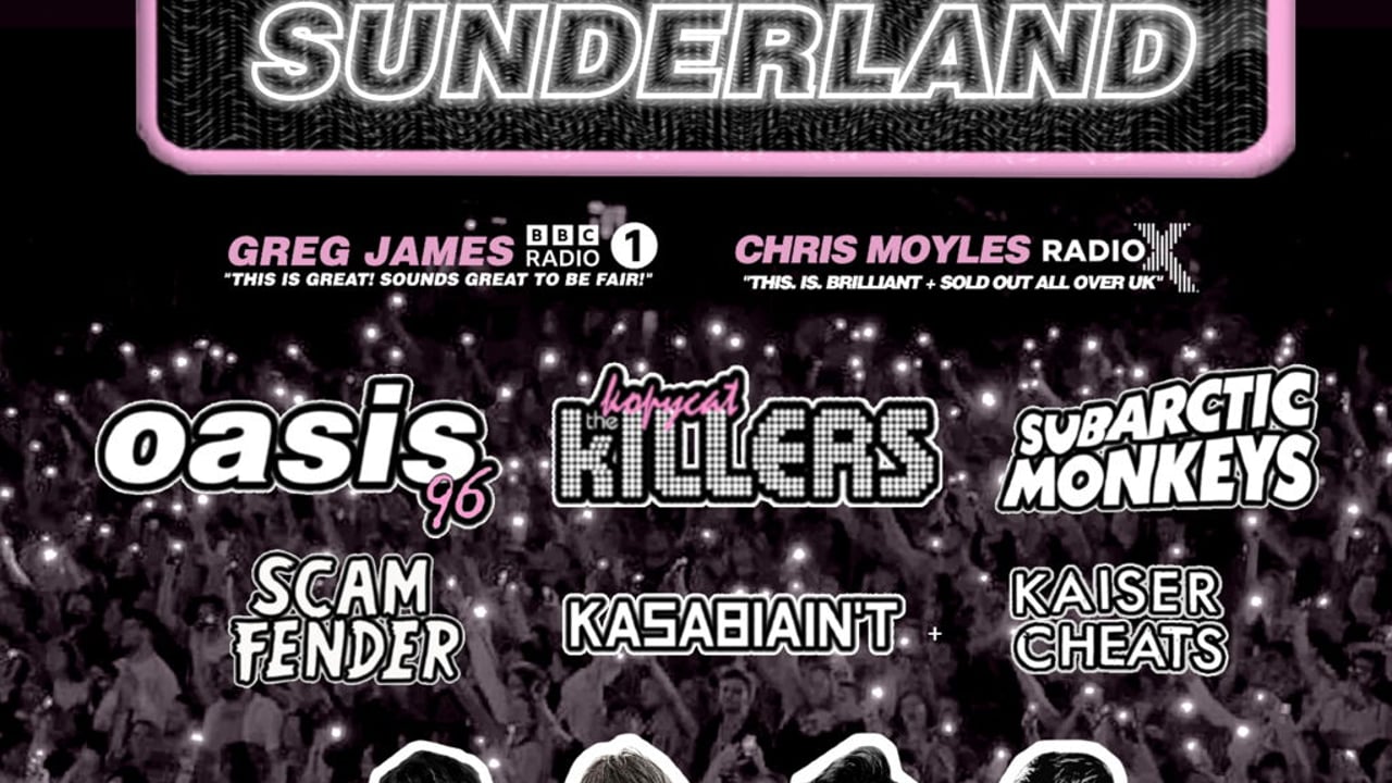Tribute Festival - Killers v Fender v Monkeys v Oasis v Kasabian v Kaiser