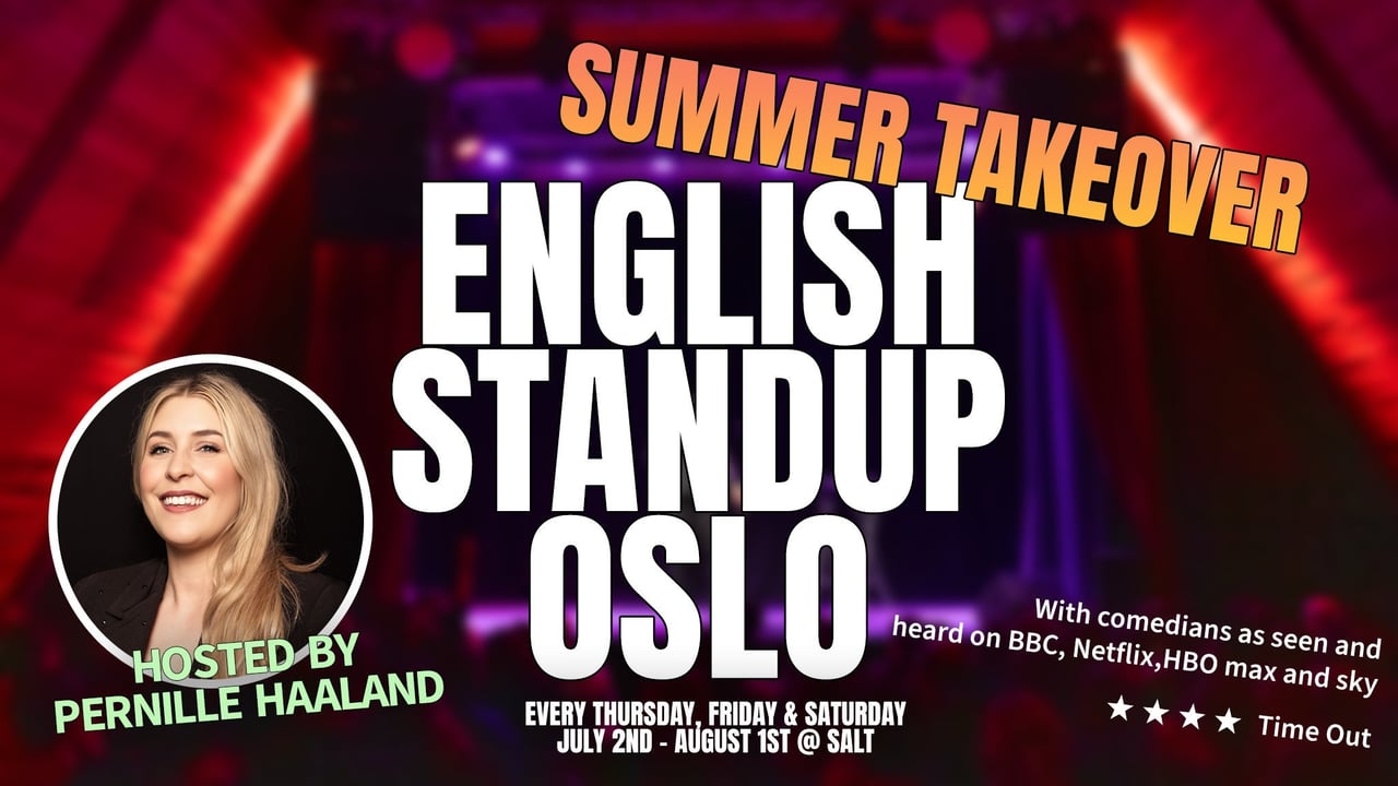 English Standup Oslo – Summer Takeover!