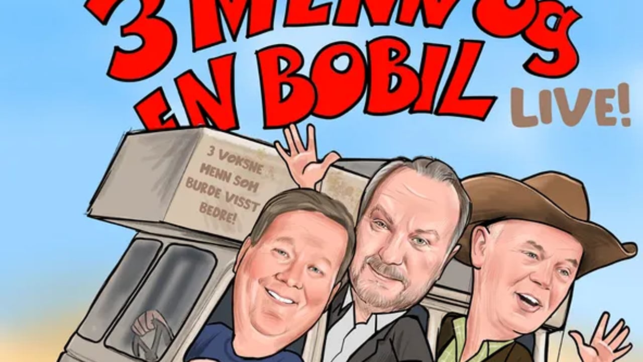 3 menn og en bobil
