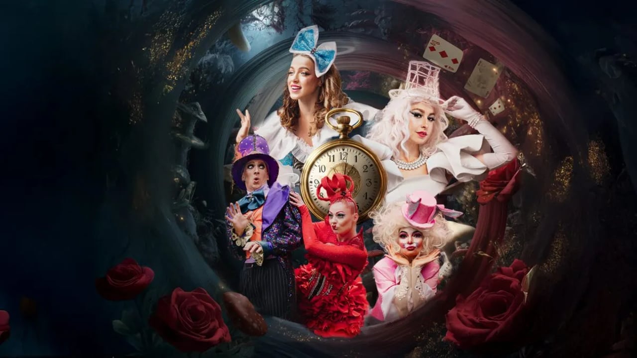 Danse- og sirkusforestillingen Alice i Eventyrland