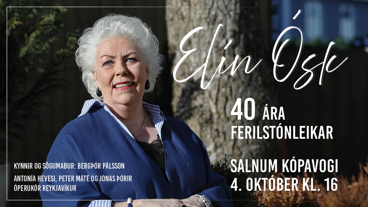 Elín Ósk - 40 ára ferilstónleikar